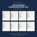 The Nursing Communication Set — 8 Field Cards